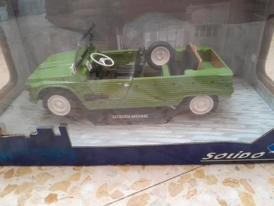 CITROEN MEHARI 1969 GREEN SOLIDO 1/18 NEUVE EN BOITE - Photo 1/3