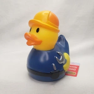 Neu mit Etikett "Handyman/Mechaniker" die Gummiente Sammlerstück Spielzeug für Jeeps 4 Zoll - Bild 1 von 4