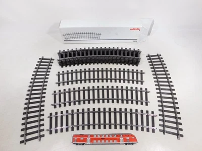 Märklin Gauge 1 AC 10x 5935 Track Piece curved R 1020 22° Mint +Box #EH434-4 - Image 1 of 4