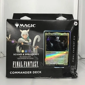 Magic The Gathering Final Fantasy Commander Deck Y'SHTOLA Scions DAMAGED BOX - Picture 1 of 6