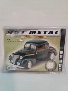 TESTORS HOT METAL GOLD SERIES ‘39 CHEVY COUPE Green Model Car "NEW" - Picture 1 of 5