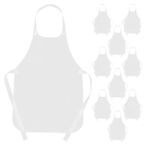 25Pcs Kids White Painting Aprons - Children's Artist Craft Aprons for Drawing - - Picture 1 of 12