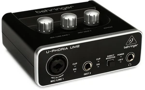Behringer U-Phoria UM2 USB Audio Interface - Picture 1 of 8
