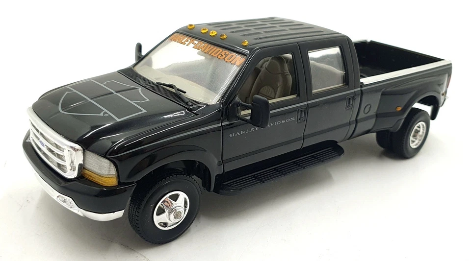 Harley Davidson 1/24 Scale Diecast 9796-1-00V - Ford Crew Cab - Black - Image 1 of 4