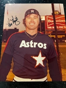 RAY KNIGHT Houston Astros SIGNED Autographed Auto 8X10 PHOTO Mets - Picture 1 of 5
