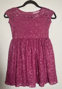 American Girl Merry Magenta children’s dress size 7 Missing Belt - Picture 1 of 9