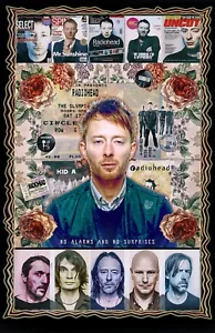 Poster FAN Thom Yorke & Radiohead --- 11x17" - Colori vivaci! - Foto 1 di 4