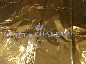 3x Moet Chandon Imperial Gold Riesen Ballon Balloons Champagner Deko NEU OVP - Picture 1 of 8
