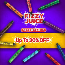 Fizzy Juice Disposable Bar Vape Pod | E Cig Kit  | 600 puff | 16 Flavours | 20mg