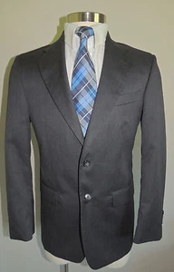 MENS KILBURNE & FINCH CHARCOAL WOOL BLEND 2 BUTTON SPORT COAT SIZE 36R - Picture 1 of 1