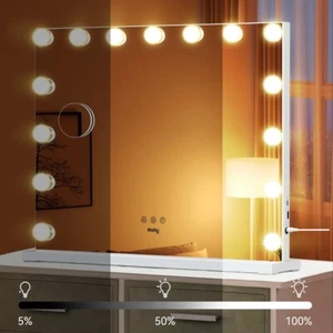 Schminkspiegel Hollywood Schminkspiegel mit 15 LED Licht - Bild 1 von 7