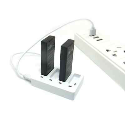 GIFI POWER 2pcs x 1100mAh Battery for Ryze Tech Tello + USB Tello Battery Charger