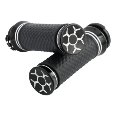 1" Hand Grips Handlebar Fit For Harley Electra Road Glide 96-07 Dyna 1996-2017 - Image 1 of 4