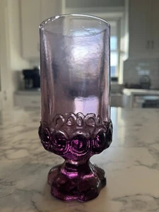 Vintage Franciscan Madeira Tiffin Plum Purple Amethyst Goblet - Picture 1 of 6