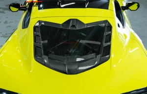 Carbon Rear Lower Window Hatch Trim For C8 Corvette Stingray Coupe Z51 Z06 2020+ - Picture 1 of 10