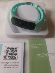 YoYoFit Fitness Tracker Smart Watch Waterproof Activity Tracker GPS Black - Picture 1 of 4