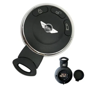 Para BMW Mini Cooper 2007-2014 3 Botones Mando a Distancia Sin Llave Coche Llavero Estuche - Imagen 1 de 5