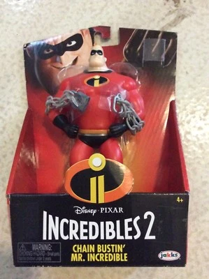 Figura de acción Disney Pixar Incredibles 2 Mr Incredible Chain Bustin 6 pulgadas Foto 1 de 2