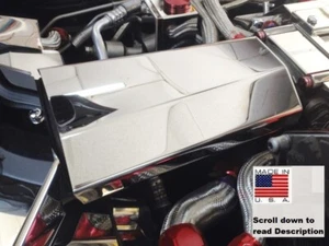 1994-1996 Corvette C4 AIR DUCT COVER Polished Stainless engine chrome dress LT1 - Picture 1 of 2