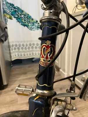 Nishiki Olympic 12 Blue Mixte Frame Road and Touring Bike - Image 1 of 4