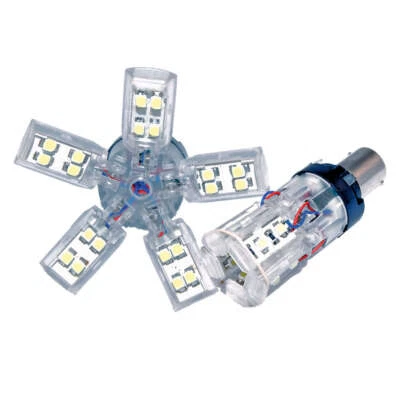 Oracle Lighting LED Light Bulb Spider Bulb 15 LED White 1156 Style (5106-001) - Image 1 of 4