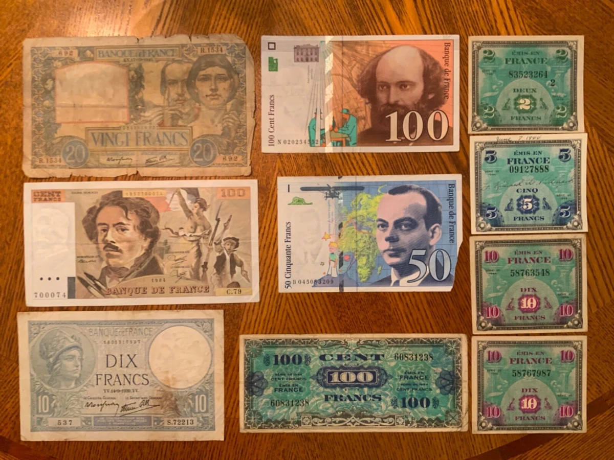 法国纸币| eBay