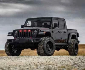 ORACLE Lighting Pre-Runner Style LED Grill Light Kit Red For Jeep Gladiator JT - Picture 1 of 9