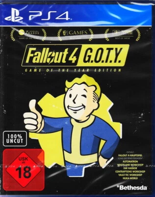 Fallout 4 - G.O.T.Y Ohne Code - PS4 / PlayStation 4 - Kundenrücknahme - DE - Bild 1 von 2