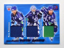 2012-13 KHL Final Series Jerseys #FST-005 Jalasvaara Yeryomenko Komarov 068/133