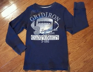 Camisa térmica The Children's Place azul marino para niño talla 5-6  - Imagen 1 de 1