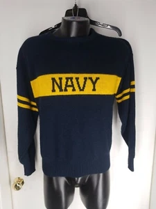 US Navy Classic, Solt Langarm Pullover Pullover, groß gebraucht P.D - Bild 1 von 4
