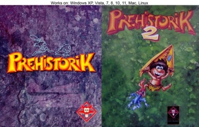 Prehistorik Collection PC Mac Game Titus 1991 Windows 10 11 - Image 1 of 2