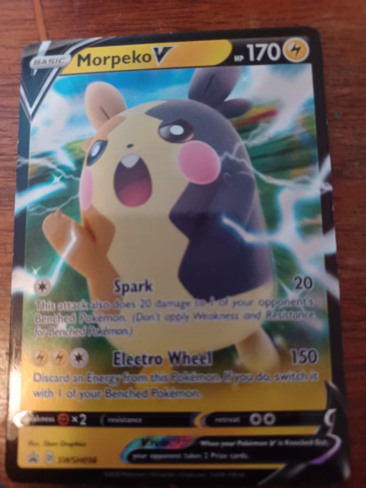 Morpeko V SWSH056 SWSH: Sword & Shield Promo Cards Holo - Image 1 of 1