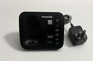 Téléphone sans fil Panasonic KX-TGC220 combiné base répondeur noir avec cordon