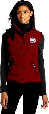 NUEVO CANADA GOOSE Chaleco acolchado estilo libre de saúco XS sin mangas para mujer Foto 1 de 4