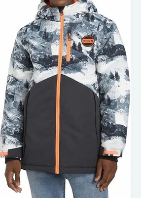 Chaqueta de nieve Hurley Mountain Print para niño nueva con etiquetas - talla 5/6 Foto 1 de 4