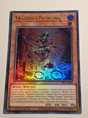 Despian Tragedy●Ultra Rare●SPANISH●YUGIOH●CH01●2025●NM●E848 - Image 1 of 2