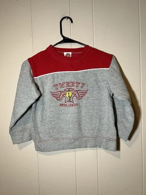 Sudadera Looney Tunes De Colección Piolín Pájaro Liga Ángel Niñas Talla 7/8  Foto 1 de 4