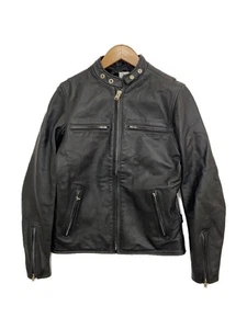63 Leathers/Single Rider Jacket/M/Leather/Blk 1918 - Picture 1 of 4