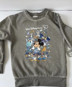 Walt Disney World 50Th Anniversary Kids Sweatshirt (small) - Picture 1 of 3
