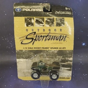 VTG Ertl Sportsman Polaris Xplorer 400 ATV Green 1:32 Diecast ATV 4x4 RARE New - Picture 1 of 10