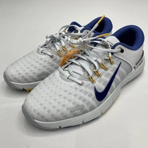 New Nike Free Golf Shoes Pure Platinum Astronomy Blue Chrome FZ8795-002 Men 11.5 - Picture 1 of 9