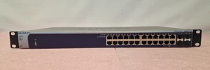 Netgear ProSafe GSM7224v2 24-Port 10/100/1000 RJ-45 Fully Managed Switch - Picture 1 of 7