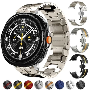 Correa de metal ultra acero inoxidable clásico para reloj Samsung Galaxy 8/8 - Imagen 1 de 42