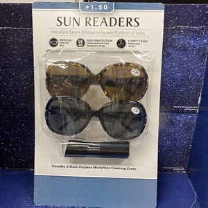 Sun Readers - Invisible Seam Bifocal Glasses - - UV 400 - Picture 1 of 2