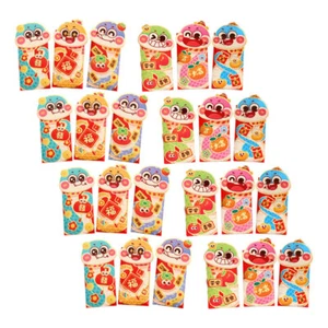 24 Piezas Sobre Rojo Regalos Año Nuevo Chino Porta Dinero Cumpleaños - Imagen 1 de 12