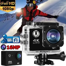 16MP WIFI 1080P HD Sports DV Action Camera Waterproof Video Camcorder For GoPro