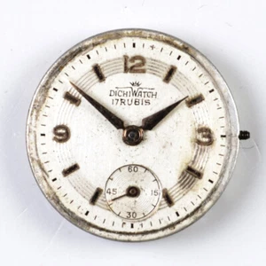 DICHI WATCH 17 Jewels Quadrante e movimento / Dial Movement - Picture 1 of 3
