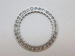 ETA 11½"' cal. 2784 Silver DATE disk pos. at 3 Swiss watch movement part - Picture 1 of 3