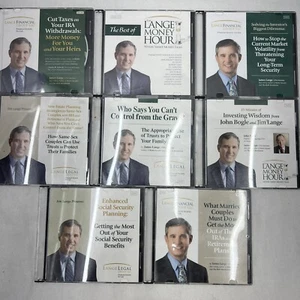 Jim James Lange CPA Legal Attorney 8 DVDs Audiobook Lot Tax Retirement Investing - Imagen 1 de 9